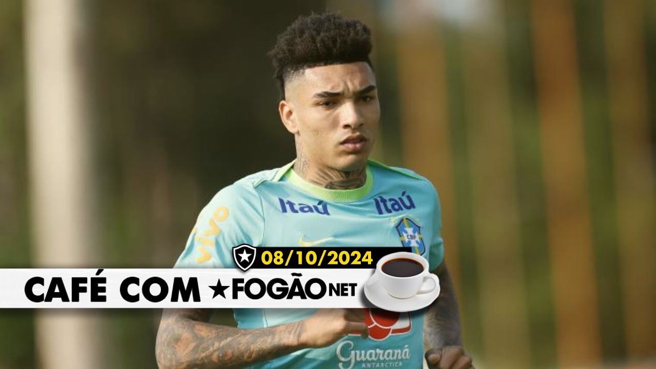 LIVE CAFÉ COM FOGÃONET | Botafogo divulga bastidores; Igor Jesus titular na Seleção? Giro de notícias