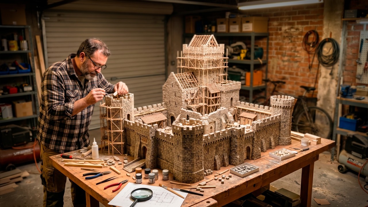 Man Spent 1.5 YEARS Building a HYPER-REALISTIC Medieval Castle from CLAY | by @AlekseyKarpushkin