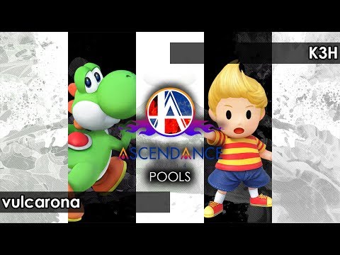 Smash 4: vulcarona (Yoshi) V K3H (Lucas) - Ascendance 93 Tournament SSB4
