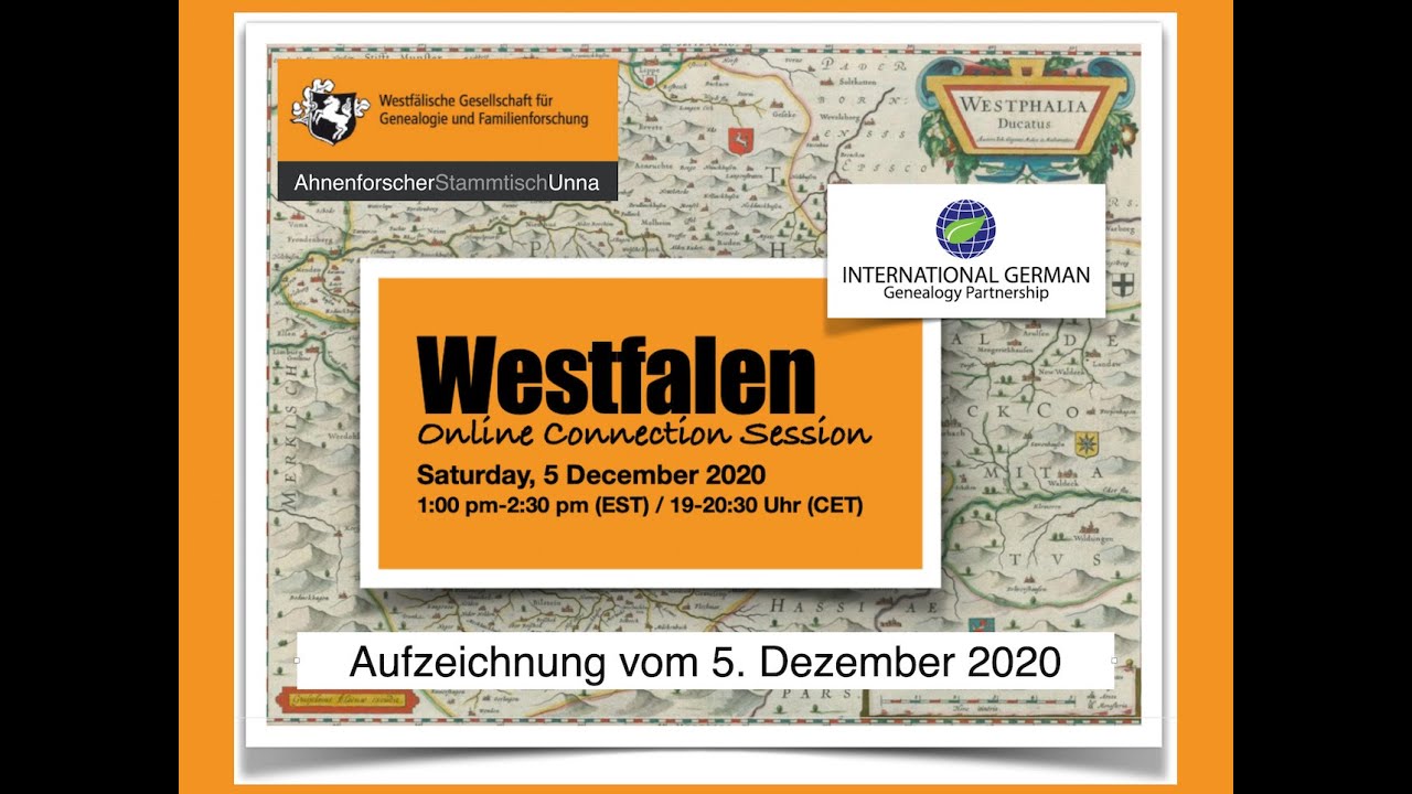 Online Westfalen Connection Session