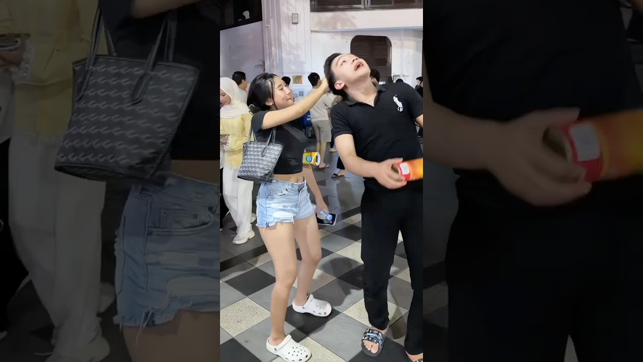 that beautiful girl made my hair fall out #laugh #funny #shorts #trending