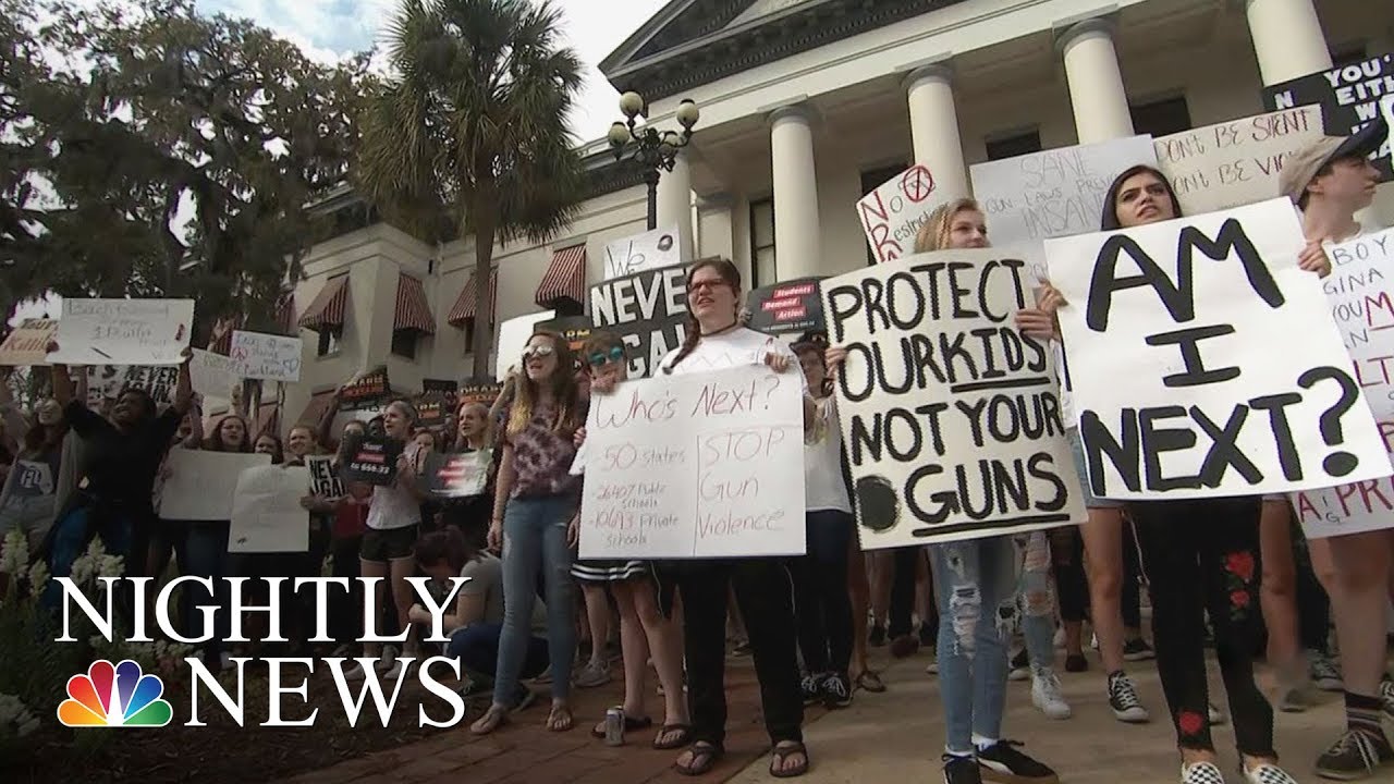 After Parkland, Students Take Action With Walk-Outs And Active Shooter Training | NBC Nightly News