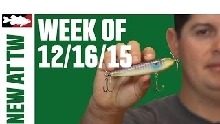 What's New At Tackle Warehouse 12/16/15
