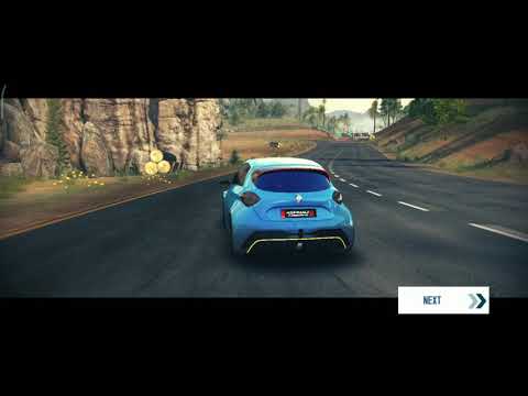 Asphalt-8/Renault ZOE e-sport concept/Wall Ascent/classic!!!