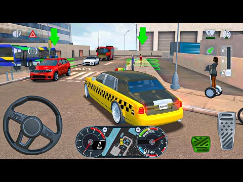 City Taxi Driving Simulator 3D: Luxury Car City Driving as a Taxi pick and drop - android gameplay