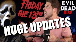 Huge Movie Update! Friday the 13th + Scream 6 + Evil Dead Rise