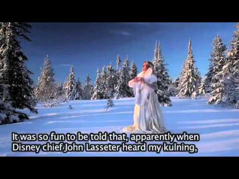 ❄️ Frozen Singer talking about SNOW on KOBRA SVT  ❄️