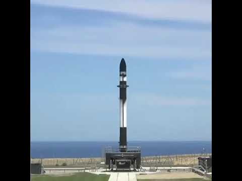 Rocket changes color