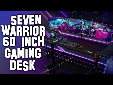 Seven Warrior 60 Inch Gaming Desk
