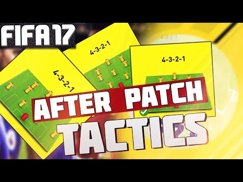FIFA 17 4-3-2-1 THE BEST CUSTOM TACTIC & PLAYER INSTRUCTIONS AFTER PATCH - GAMEPLAY EXAMPLES