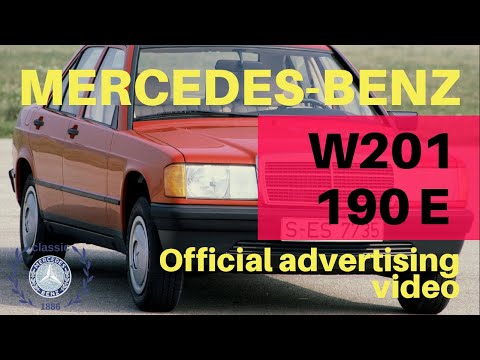 Mercedes-Benz W201 190E Official Advertising Video