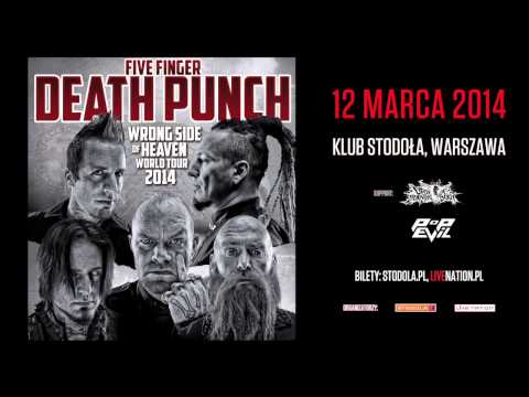 JEREMY SPENCER -- FIVE FINGER DEATH PUNCH - zaprasza na koncert!