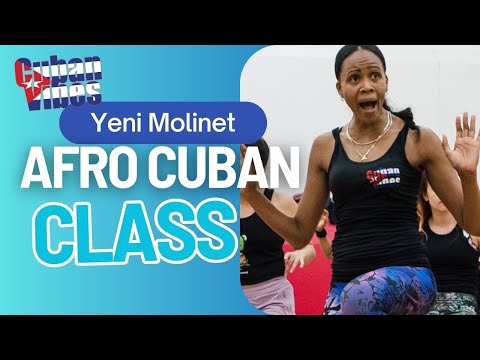 Did you miss Yeni Molinet Afro Cuban class in London?