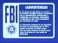 Navy Blue Spanish FBI Warning Screens Early 2000