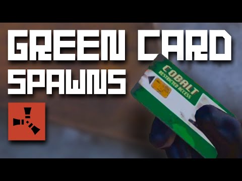 Every Green Keycard Location in Rust