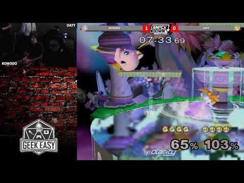 CFL Smackdown 249 Melee - Komodo (Jigglypuff) vs Oaty (Peach) - Winners Semis