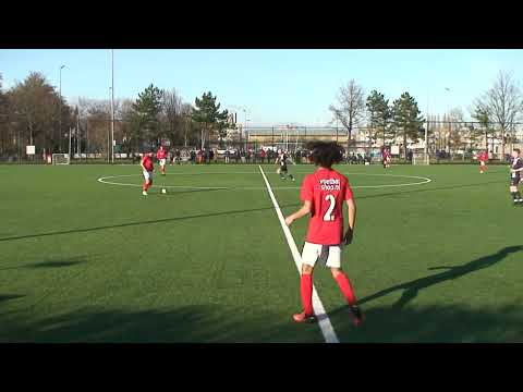 Alexandria 66 o17 - Excelsior Maassluis o17 5:3 1e helft