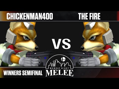 MNM 432 - Winners Semifinal - Chickenman400 (Fox) VS The fire (Fox) - SSBM