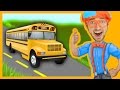 Blippi Wheels On The Bus | Songs For Toddlers