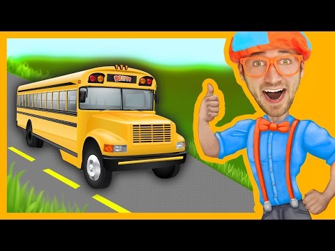 Blippi Wheels On The Bus | Songs For Toddlers Blippi Wheels On The Bus | Songs For Toddlers