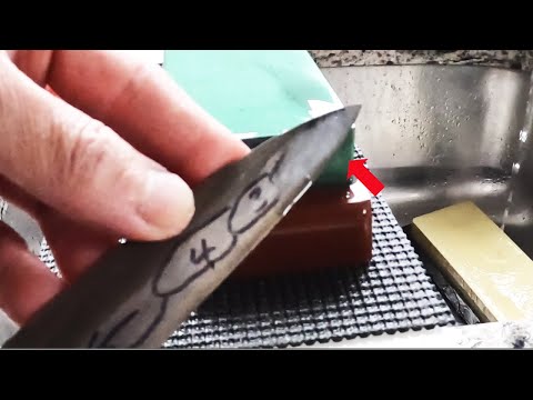 Convex Stone, Tactical Yanagiba Sharpening [PRO Sushi Chef’s knife sharpening tips#8]