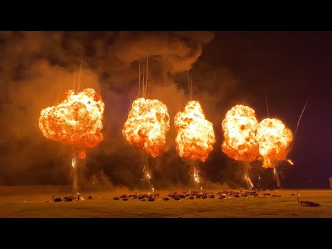 Fourth Of July 2021 Fireworks Finale By MidloPyrp & Slicemaster J @ Waxahachie Tx