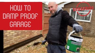 How to stop damp in garage