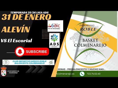 J7. ADS Alevín 6 de Diciembre Colmenarejo Vs El Escorial  #ligaads #colmenarejo #cdbroble