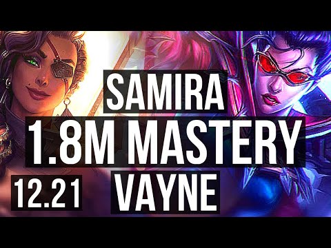 SAMIRA & Lulu vs VAYNE & Maokai (ADC) | Quadra, 1.8M mastery, 700+ games | EUW Diamond | 12.21