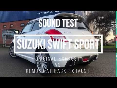 Suzuki Swift Sport - Remus Exhaust Upgrade: The Sound Test