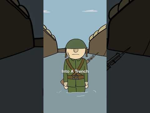 Why It Sucked to Be a WW1 Trench Soldier (Credit: @Jinxanimated)