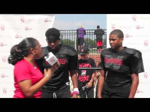 TwinSportsTV: Thompson # 2 QB & Fulton #17 MLB from Manassas Mutiny (VA)