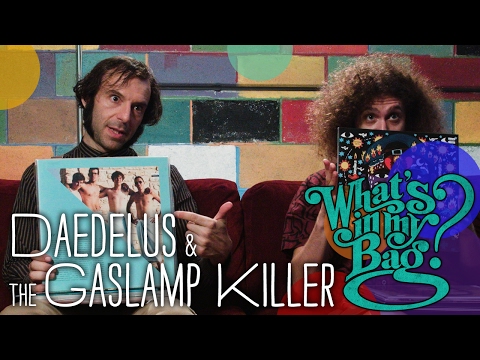 Daedelus & The Gaslamp Killer - What's In My Bag?