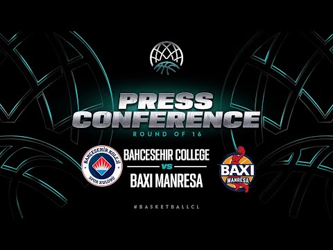 Bahcesehir v BAXI Manresa - Press Conference | Basketball Champions League 2022/23