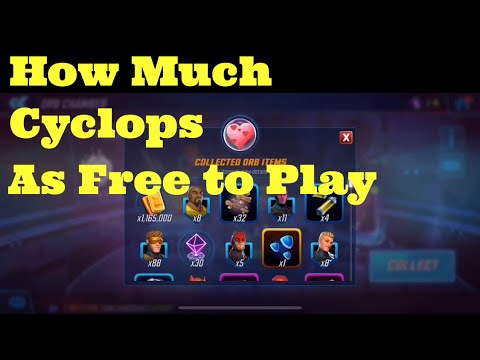 How Much Cyclops As Free to Play - Cyclops Milestone Rewards Guide - 20,000 Power Cores Orb Opening