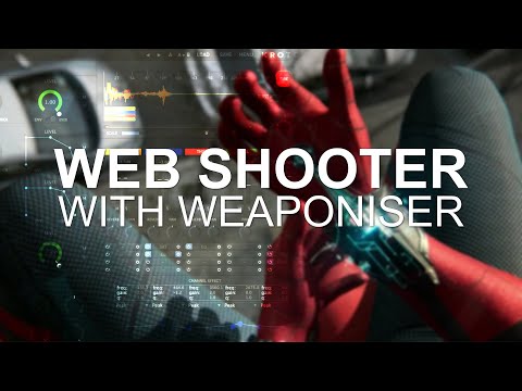 How I made Spiderman WEB SHOOTER with KROTOS Weaponiser | Sound Design Training #002
