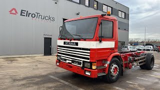 Scania 82 - 210 (LAMES / STEEL SUSP. / POMPE MANUELLE / MANUAL PUMP) chassis truck for sale - Image 4 | Autoline BW Scania 82 - 210 (LAMES / STEEL SUSP. / POMPE MANUELLE / MANUAL PUMP) chassis truck | Image 4 - Autoline