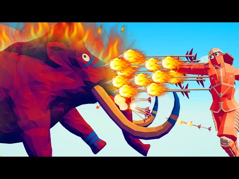 FIRE ARCHER SENSEI BURNING EVERY UNIT - TABS Totally Accurate Battle Simulator