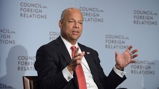 Homeland Security Secretary Johnson on ISIS, Ebola, and Preventing Homegrown Terrorism