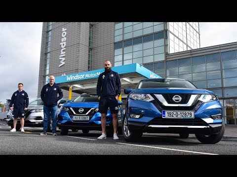 Leinster Rugby players collect their new cars from Windsor MotorMall