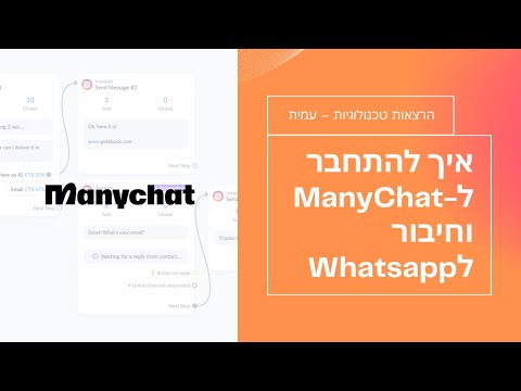 איך ליצור חשבון בManychat