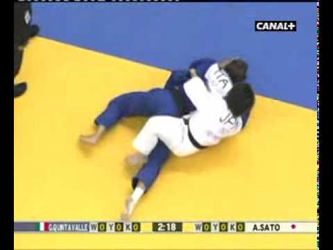 JUDO 2007 World Championships: Giulia Quintavalle (ITA) - Aiko Sato (JPN)