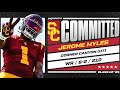 LIVE: 5-star WR Jerome Myles announces college commitment | No. 30 Overall Player