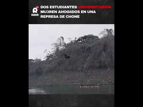 Canoa se vira en una excursión y dos estudiantes mueren ah0gad0s en la represa de Chone