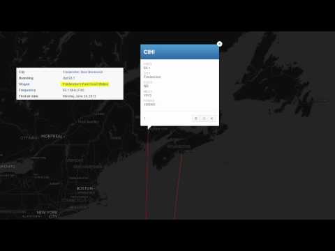 Rare 2x Es - FM DX - Puerto Rico to Canada