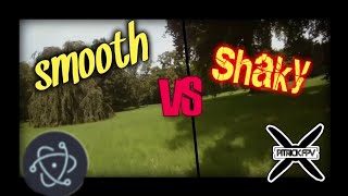 VidSmooth - free FPV video stabilization software | side by side comparison