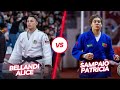 BELLANDI ALICE ITA Vs SAMPAIO PATRICIA POR Semi Final 78kg Abu Dhabi Grand Slam 2023 柔道
