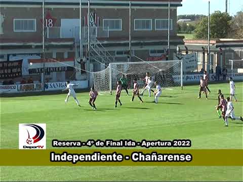 Reserva: IAC 0-0 Chañarense / 4º de final ida (Apertura) / - Liga Interprovincial - 15/05/22