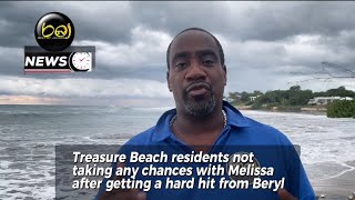 Treasure Beach residents not taking any chances with Melissa after getting a hard hit from Beryl