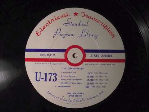 May I Never Love Again (1947) - The Charioteers